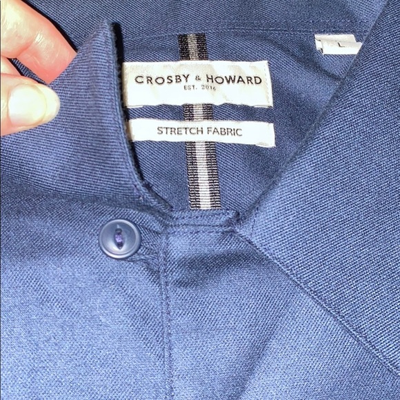 Jackets & Coats Nwt Crosby Howard Lightweight Jacket Navy Poshmark